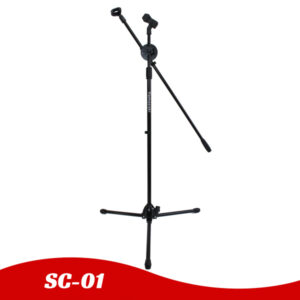 Base SC-01 Profesional De Micrófono Doble