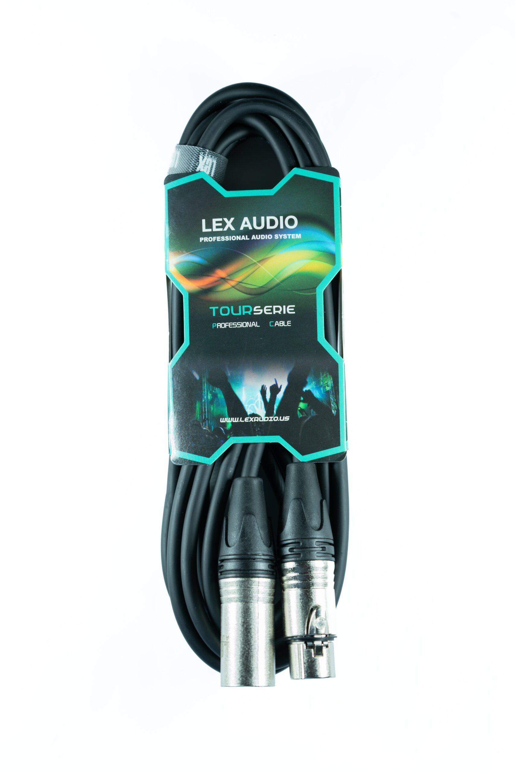 EXTENSIÓN XLR MACHO A XLR HEMBRA DE LEX AUDIO