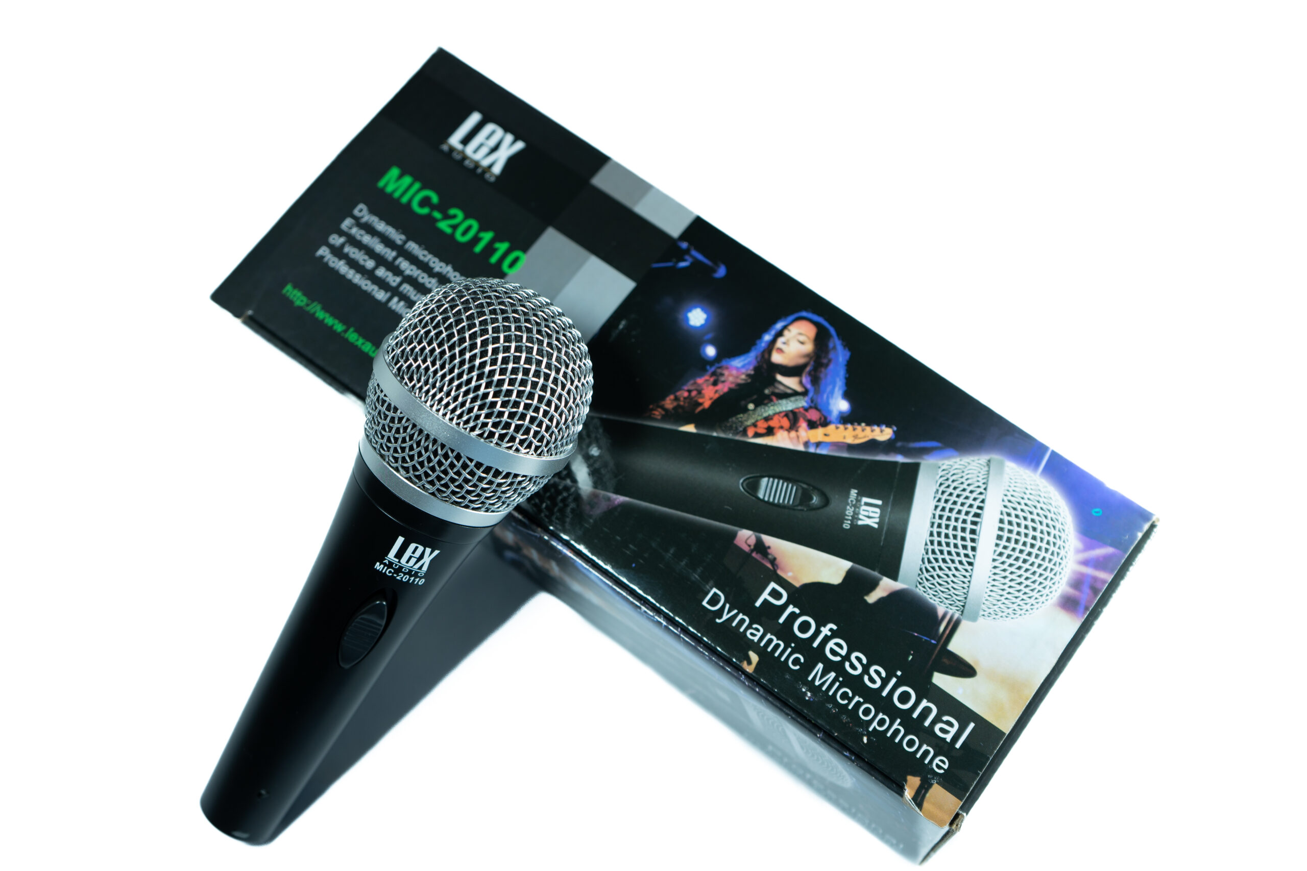 Micrófono Vocal Profesional Lex Audio MIC-20110 El Zorro Electronico
