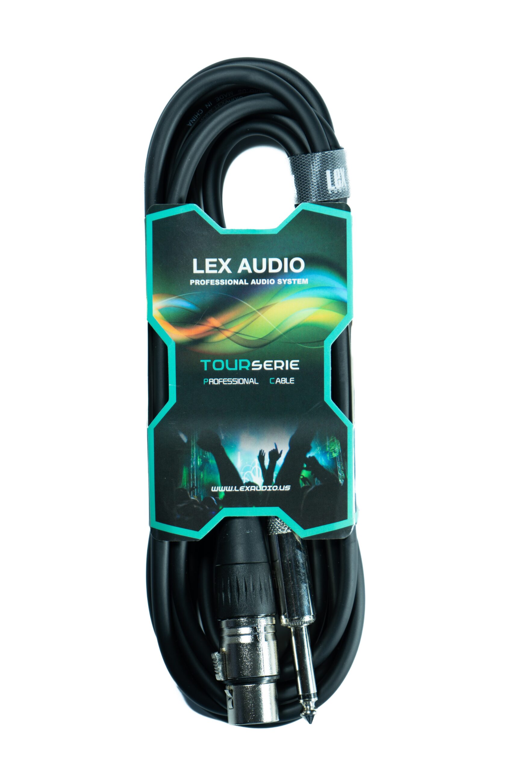 EXTENSIÓN PARA MICROFONO DE XLR A PLUG DE LEX AUDIO
